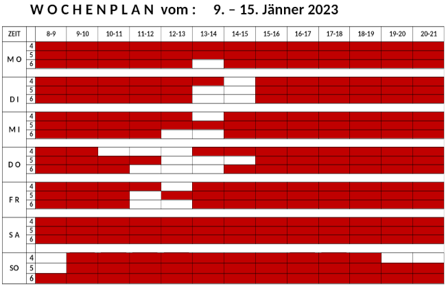 TC Mariensee Halleninformation 2022